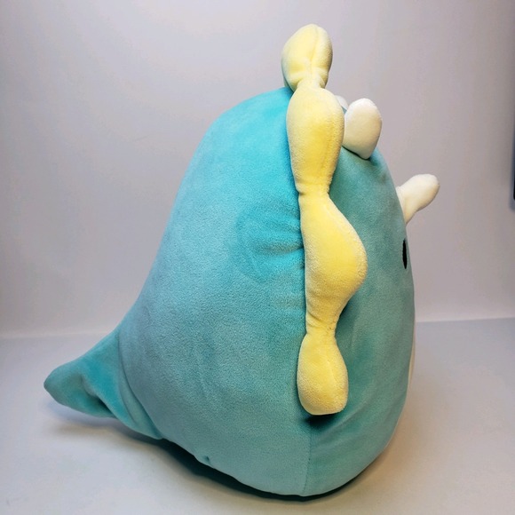 Squishmallows 8" BRAEDON The Triceratops Dinosaur Teal Plush VALENTINE'S - Picture 2 of 7